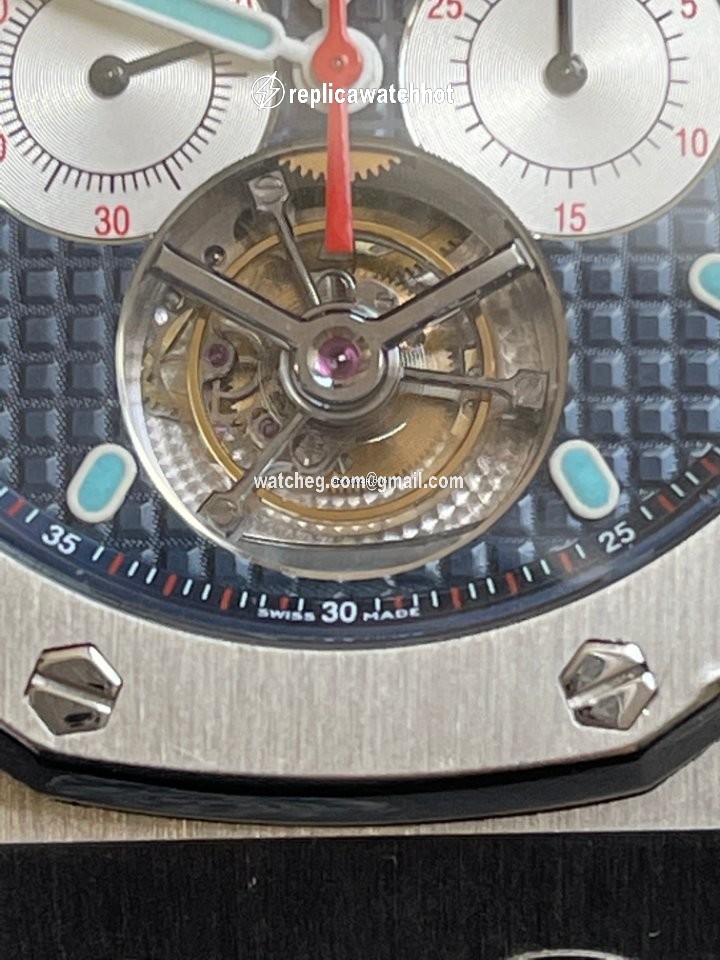 Audemars Piguet Royal Oak Tourbillon Mens watch Unisex Manual winding Steel 25977ST.OO.1205ST.01 2