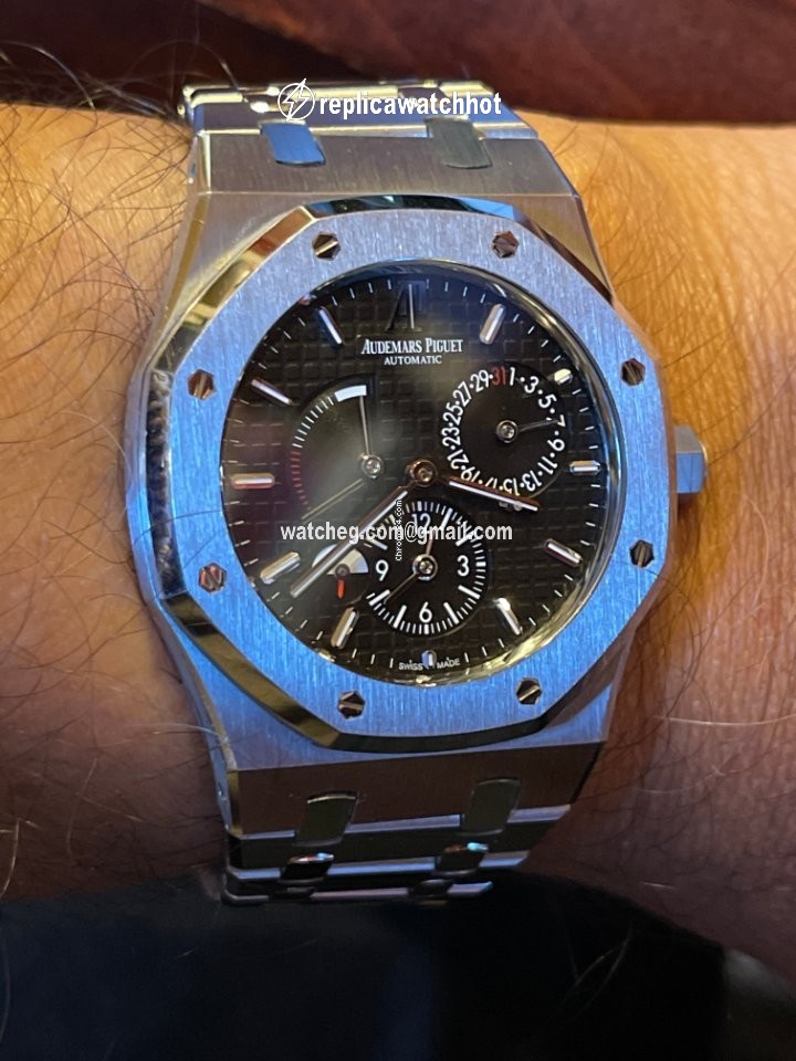 Audemars Piguet Royal Oak Dual Time Mens watch Unisex Automatic Steel 26120ST.OO.1220ST.02 2