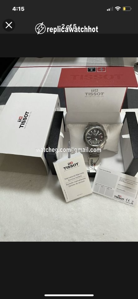 Tissot T-Touch Expert Mens watch Unisex Quartz Titanium T013420A 2