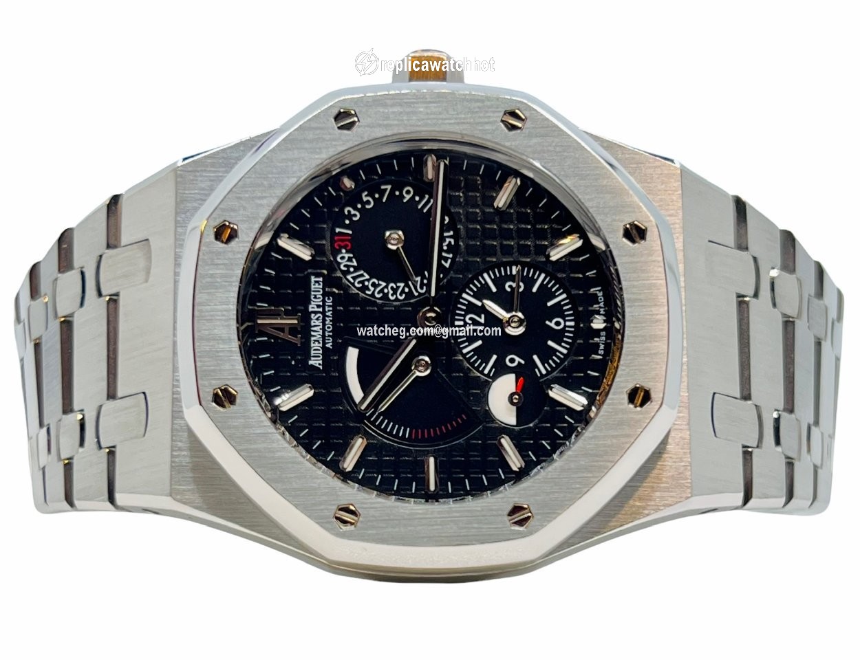 Audemars Piguet Royal Oak Dual Time Mens watch Unisex Automatic Steel 26120ST.OO.1220ST.03 2