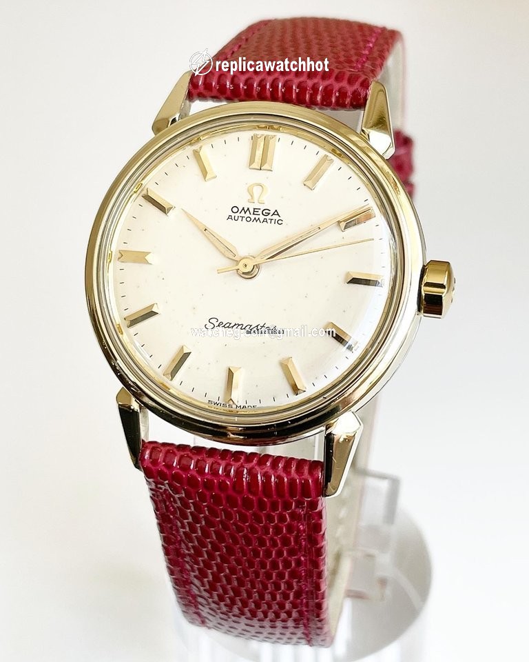 Omega Seamaster Mens watch Unisex Automatic Gold Steel 2832 3-SC 2
