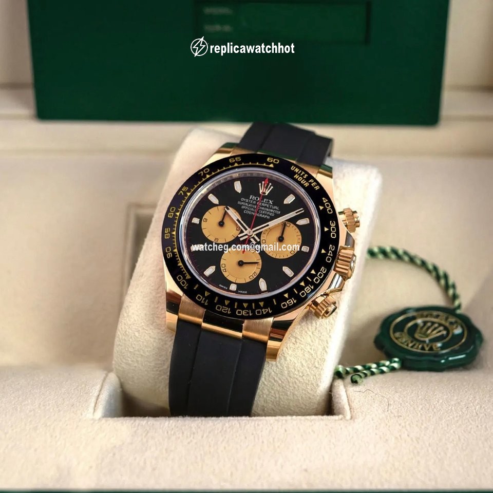 Rolex Daytona Mens watch Unisex Yellow gold Automatic 116518LN-0039 2