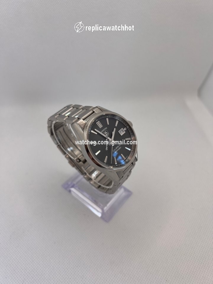 TAG Heuer Carrera Calibre 5 Mens watch Unisex Automatic Steel WAR211C.BA0782 2