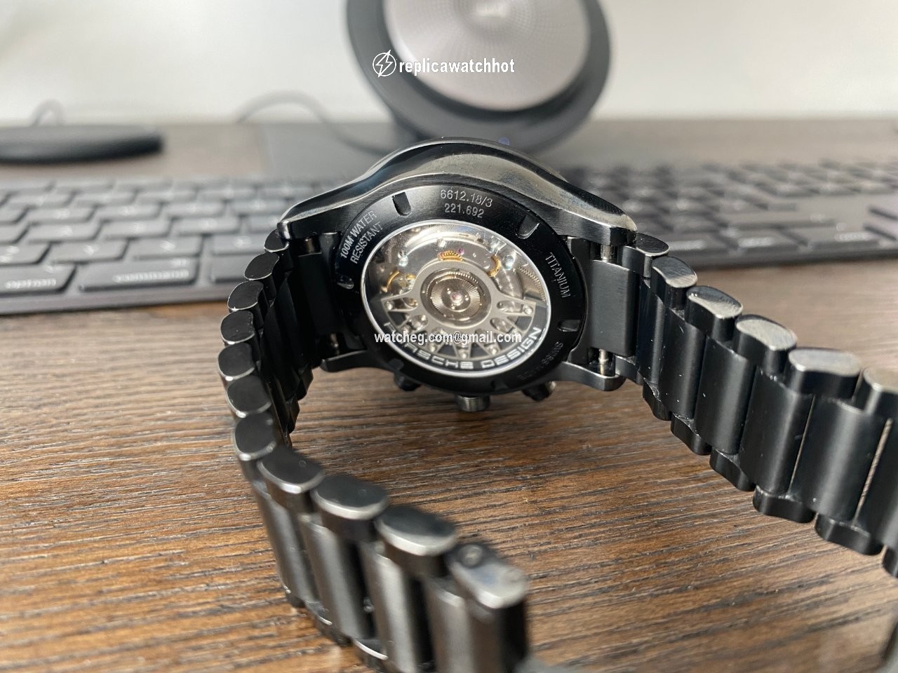 Porsche Design Dashboard Mens watch Unisex Automatic Titanium 6612.18 3 221.692 2