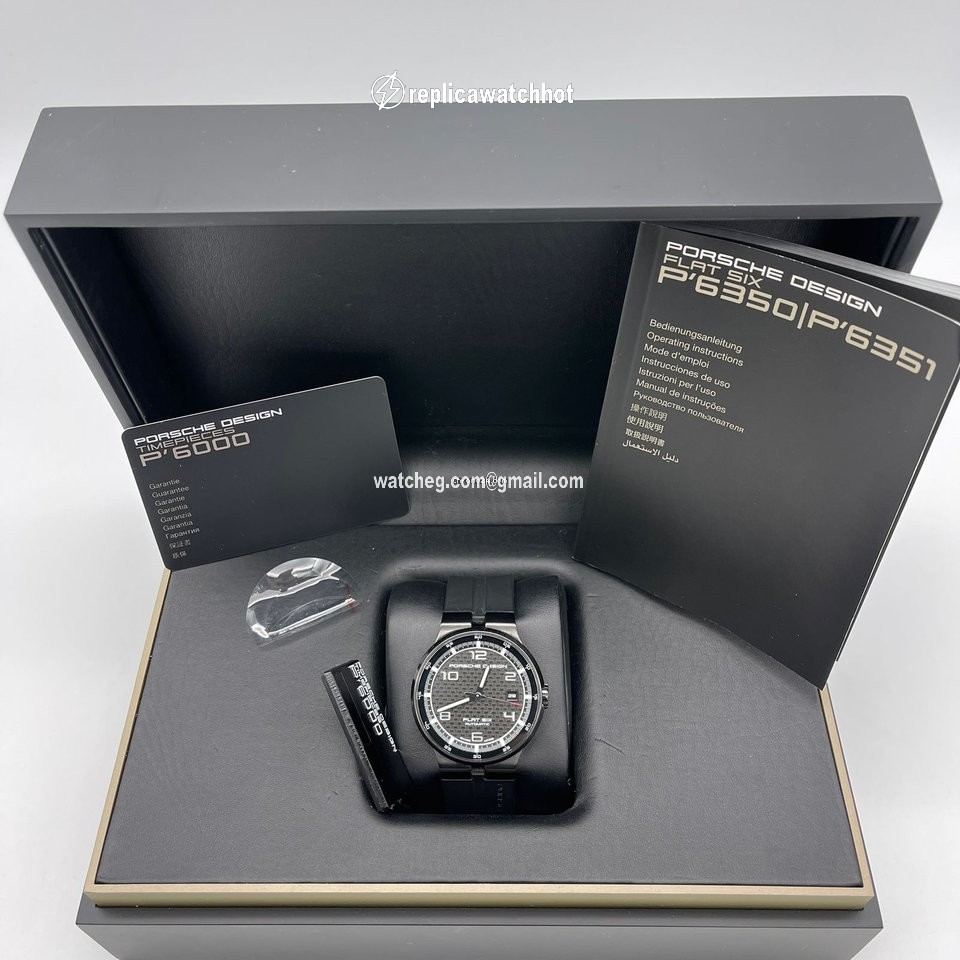 Porsche Design Flat Six Mens watch Unisex Automatic Steel 6351.43 2