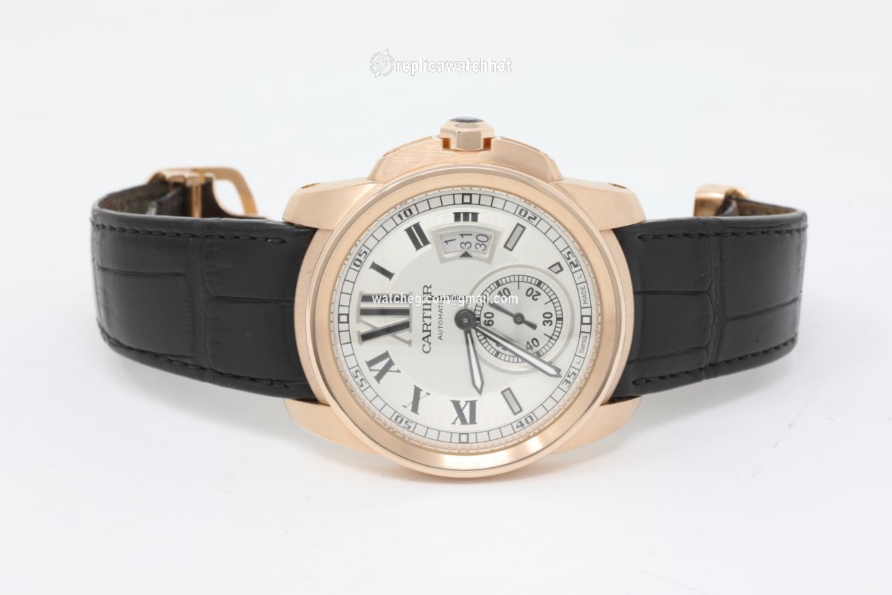 Cartier Calibre de Cartier Mens watch Unisex Automatic Rose gold W7100009 2