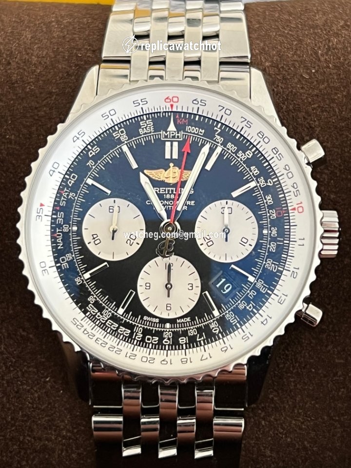 Breitling Navitimer 01 Mens watch Unisex Automatic Steel AB012012 BB01 447A 2