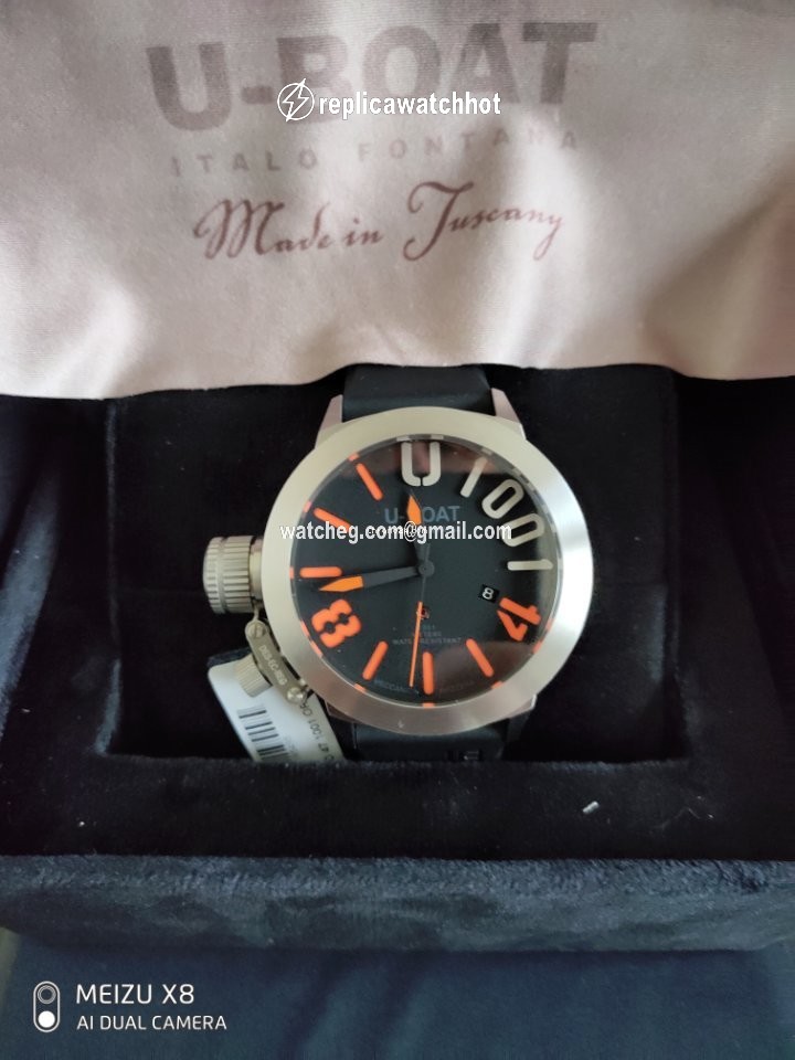 U-Boat U-1001 Mens watch Unisex Automatic Steel 6449 1 2