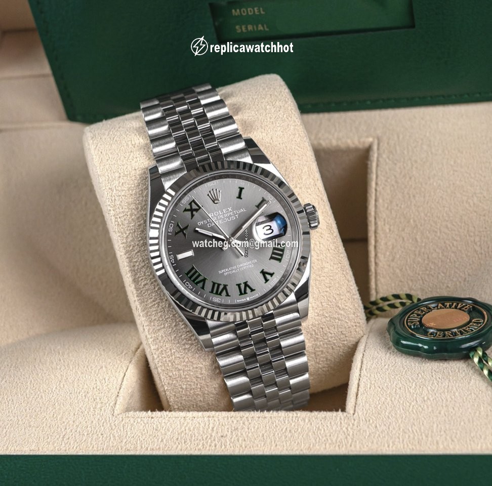 Rolex Datejust 36 Mens watch Unisex Steel Automatic 126234-0045 2