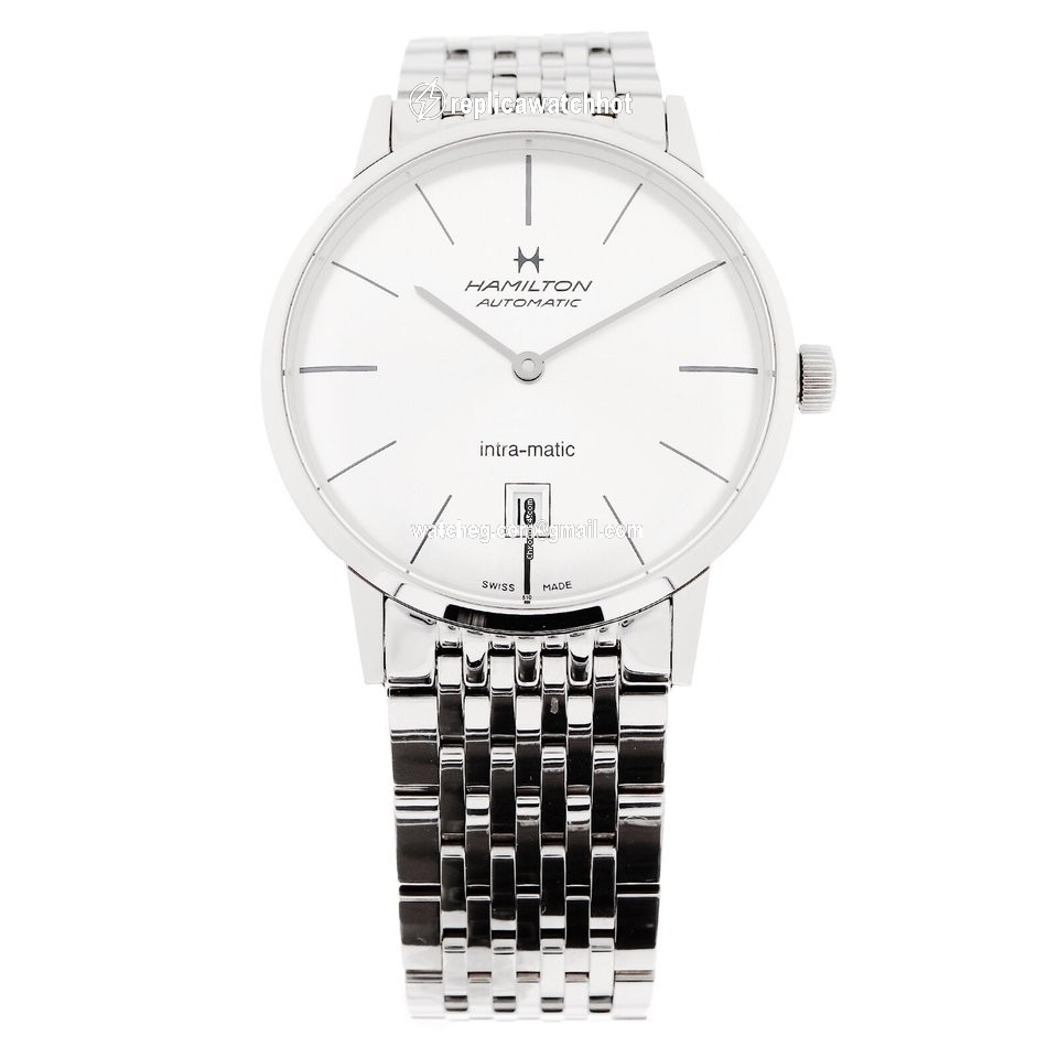 Hamilton Intra-Matic Mens watch Unisex Automatic Steel NUMBER H38455151 2
