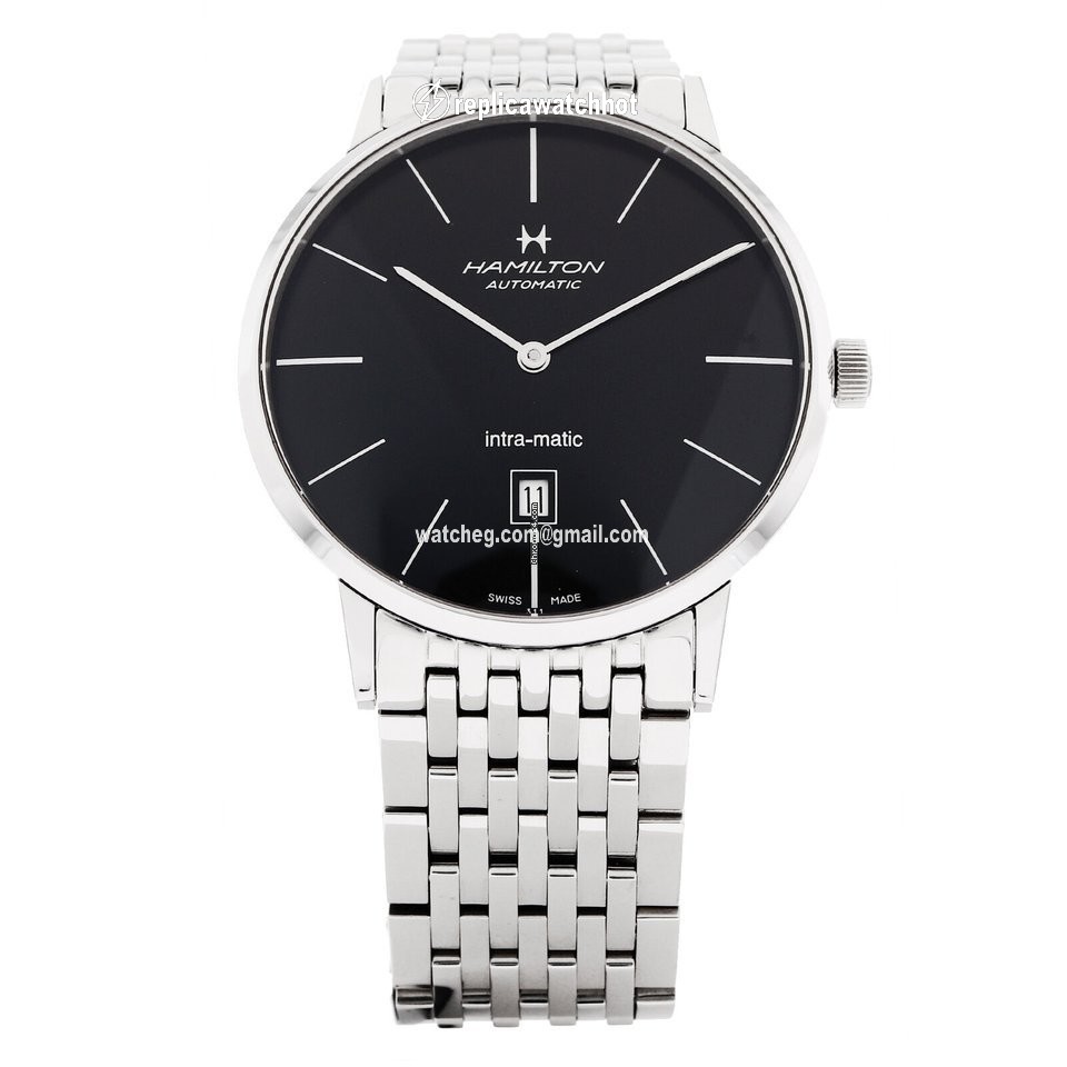 Hamilton Intra-Matic Mens watch Unisex Automatic Steel NUMBER H38755131 2