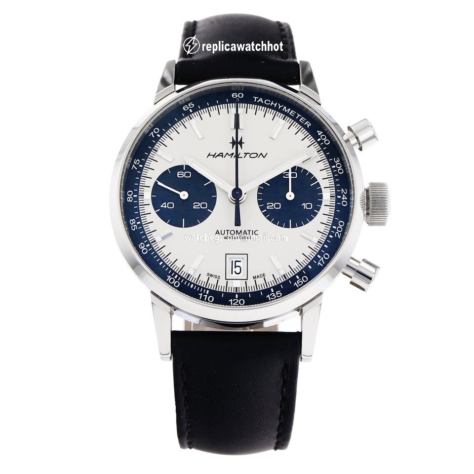 Hamilton Intra-Matic Mens watch Unisex Automatic Steel NUMBER H384160 2