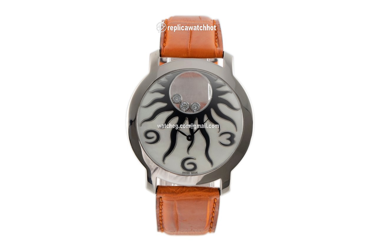 Chopard Happy Diamonds Mens watch Unisex Quartz White gold 207469-1004 2