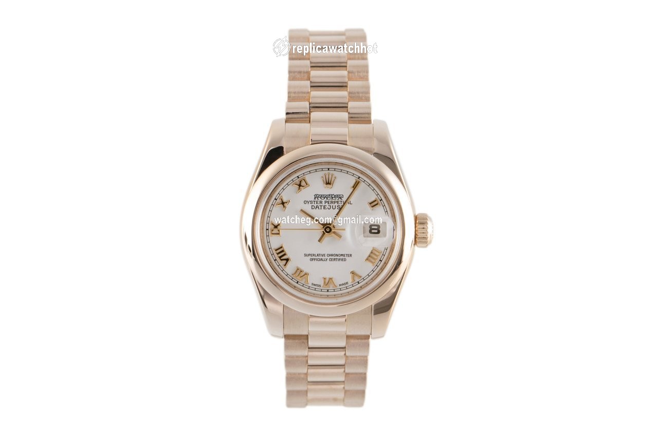 Rolex Lady-Datejust Womens watch Red gold Automatic 179165 2
