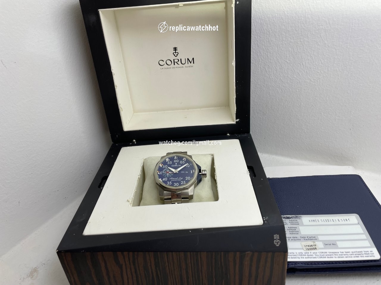 Corum Admirals Cup Competition 48 Mens watch Unisex Automatic Titanium 947.933.04 2
