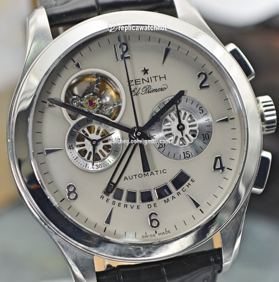 Zenith El Primero Chronograph Mens watch Unisex Steel 03.0510.4021 2