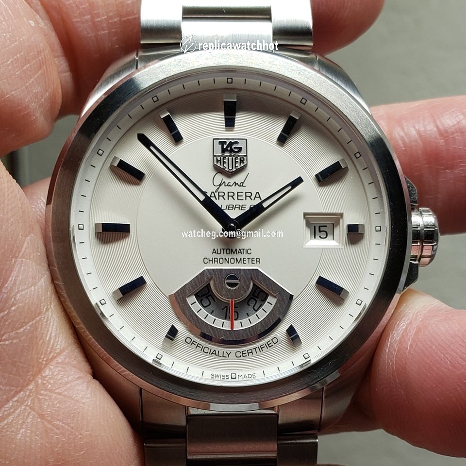 TAG Heuer Grand Carrera Mens watch Unisex Automatic Steel WAV511B.BA0900 2