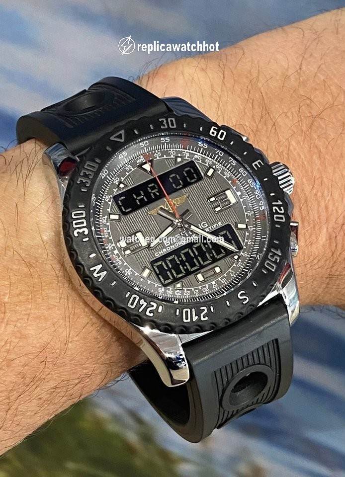 Breitling Airwolf Mens watch Unisex Quartz Steel A78364 2