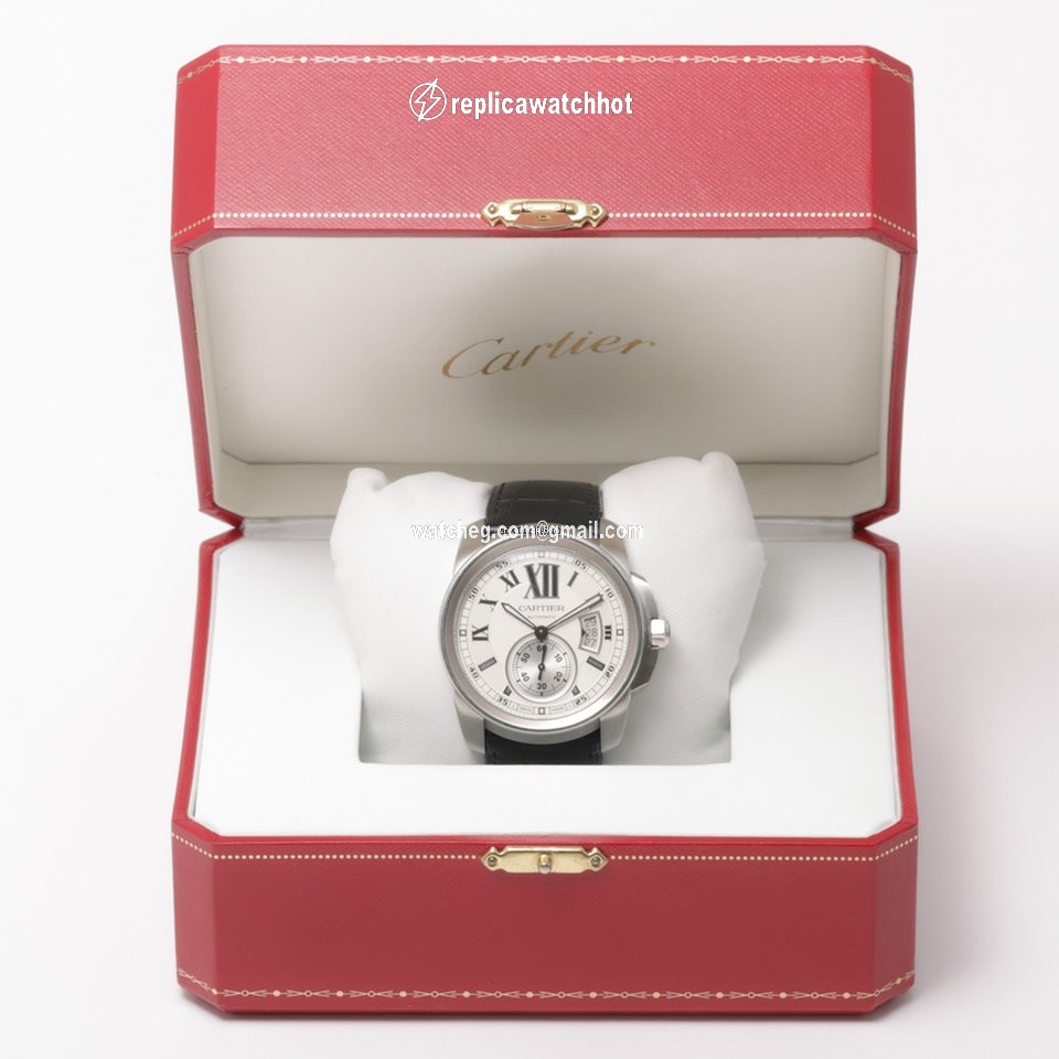 Cartier Calibre de Cartier Mens watch Unisex Automatic Steel W7100037 2