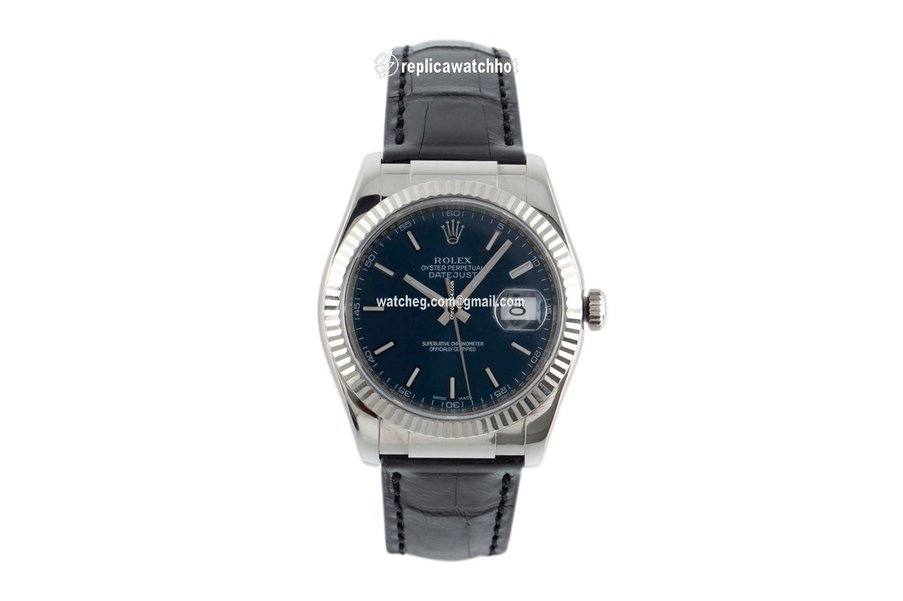 Rolex Datejust 36 Mens watch Unisex White gold Automatic 116139 2