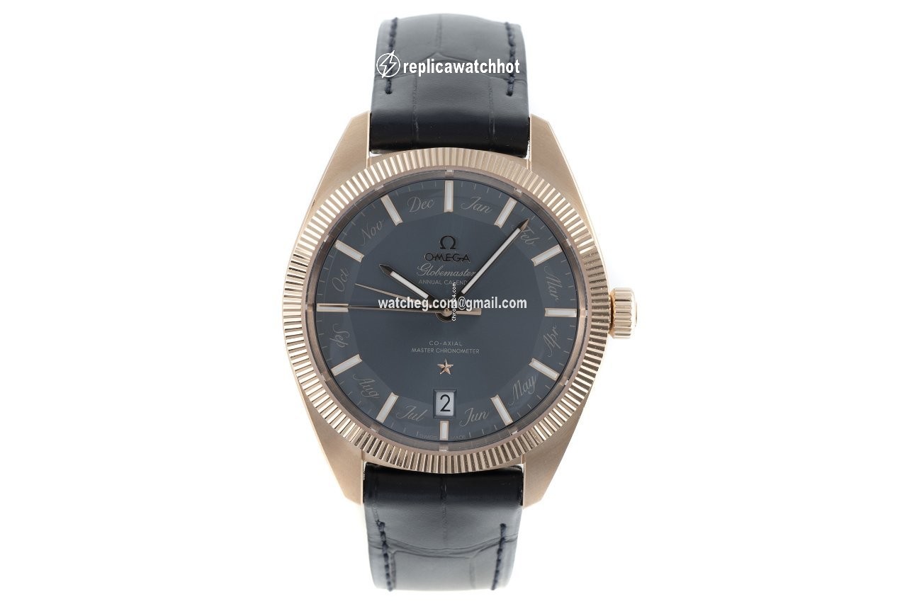 Omega Globemaster Mens watch Unisex Automatic Red gold 130.53.41.22.03.001 2
