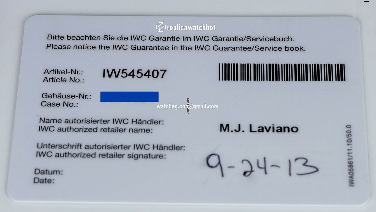 IWC Portuguese Hand-Wound Mens watch Unisex Manual winding Steel IW545407 2