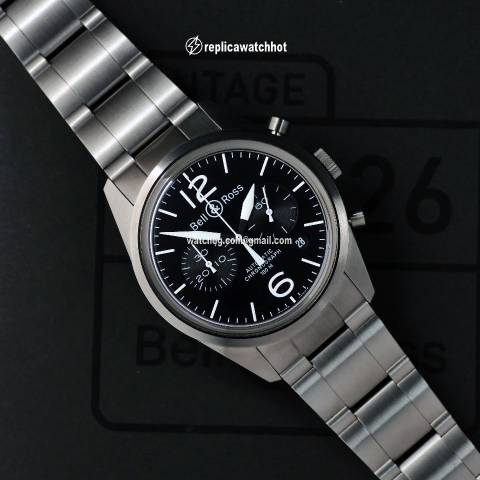 Bell & Ross BR V1 Mens watch Unisex Automatic Steel BRV126-BL-ST SCA 2
