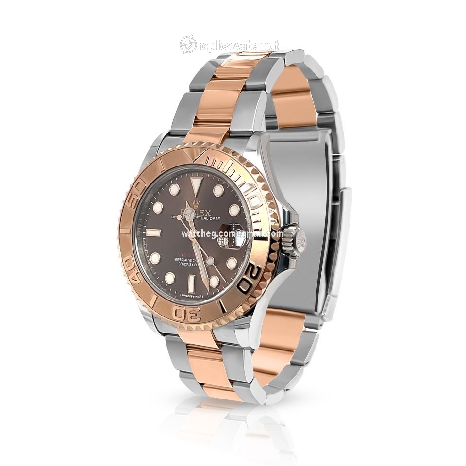 Rolex Yacht-Master 37 Mens watch Unisex Gold Steel Automatic 268621-0004 2