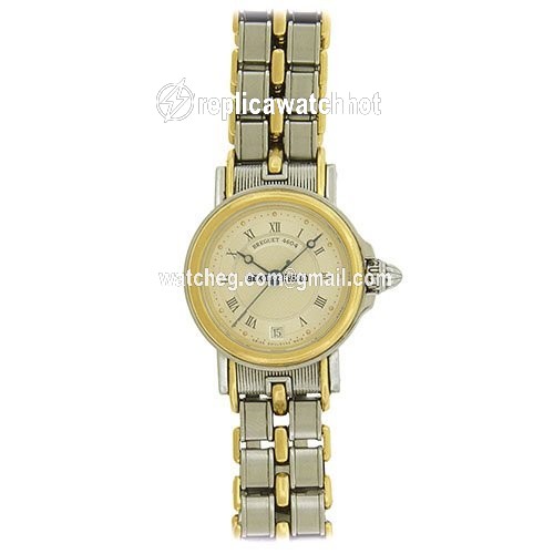 Breguet Marine Womens watch Automatic Gold Steel 8400SA 12 X40 2
