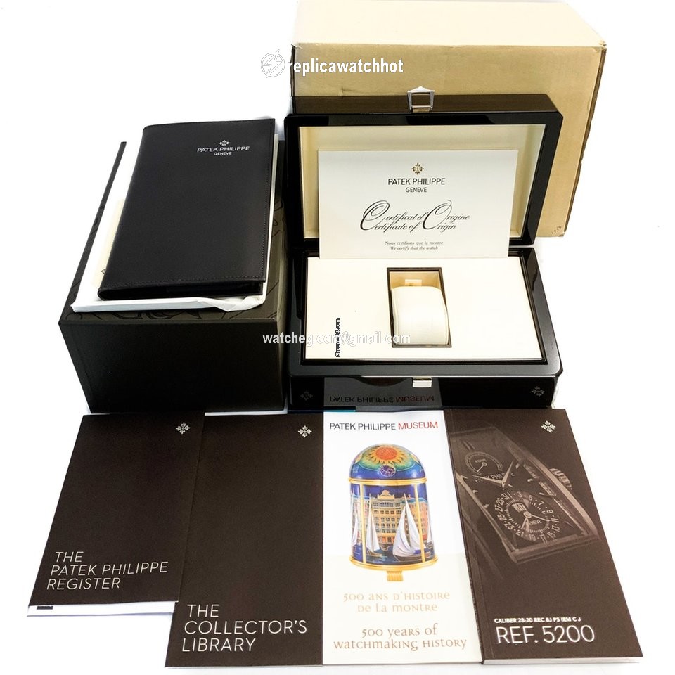 Patek Philippe Gondolo Mens watch Unisex Manual winding White gold 5200G-001 2