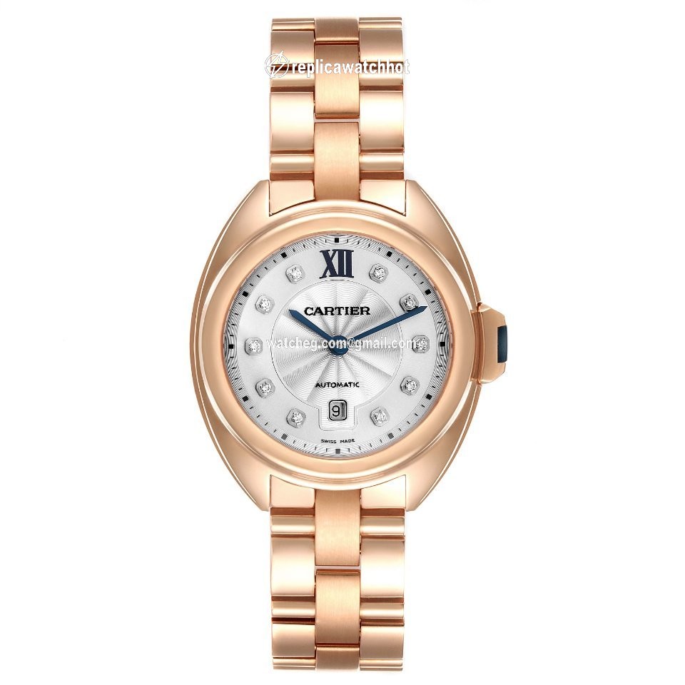 Cartier Cle de Cartier Womens watch Automatic Rose gold WJCL0033 2