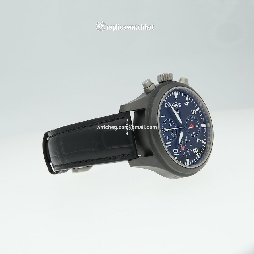 IWC Pilot Chronograph Top Gun Mens watch Unisex Automatic Ceramic IW378901 2
