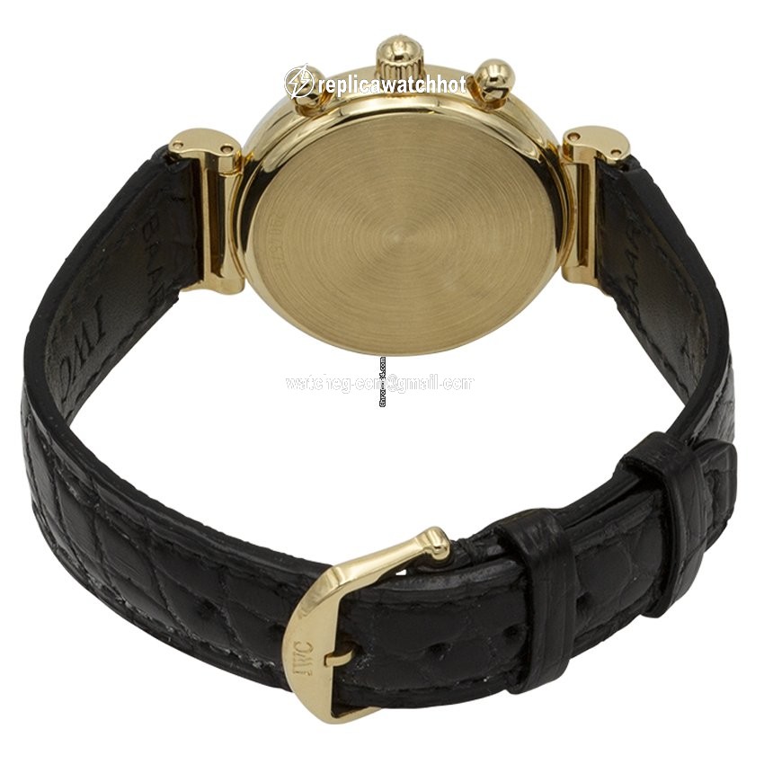IWC Da Vinci Chronograph Womens watch Quartz Yellow gold IW373601 2