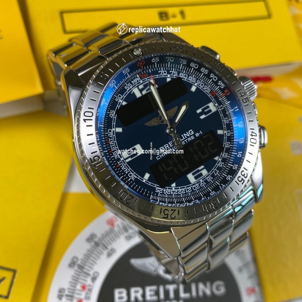 Breitling B-1 Mens watch Unisex Quartz Steel A78362 2