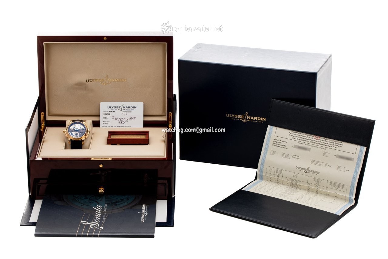 Ulysse Nardin Sonata Mens watch Unisex Automatic Rose gold 676-88 2