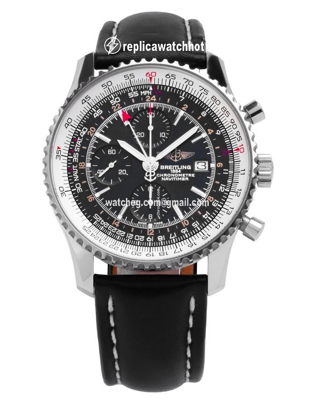 Breitling Navitimer World Mens watch Unisex Automatic Steel A2432212.B726.441X.A20BA.1 2