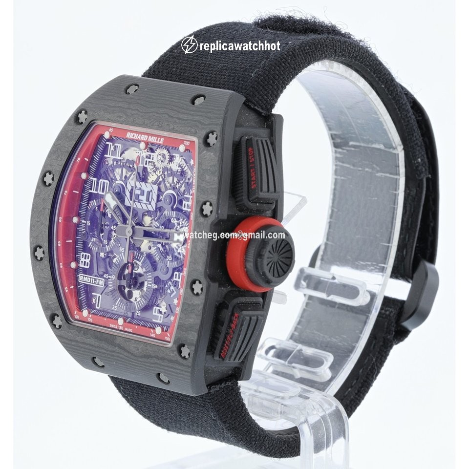 Richard Mille RM 011 Mens watch Unisex Automatic Carbon RM011 AO CA 2