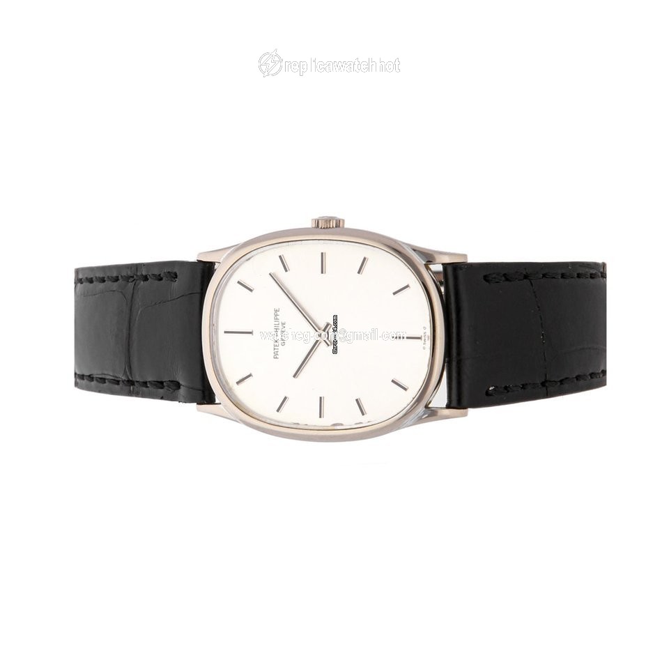 Patek Philippe Golden Ellipse Womens watch Manual winding White gold 3846G 2