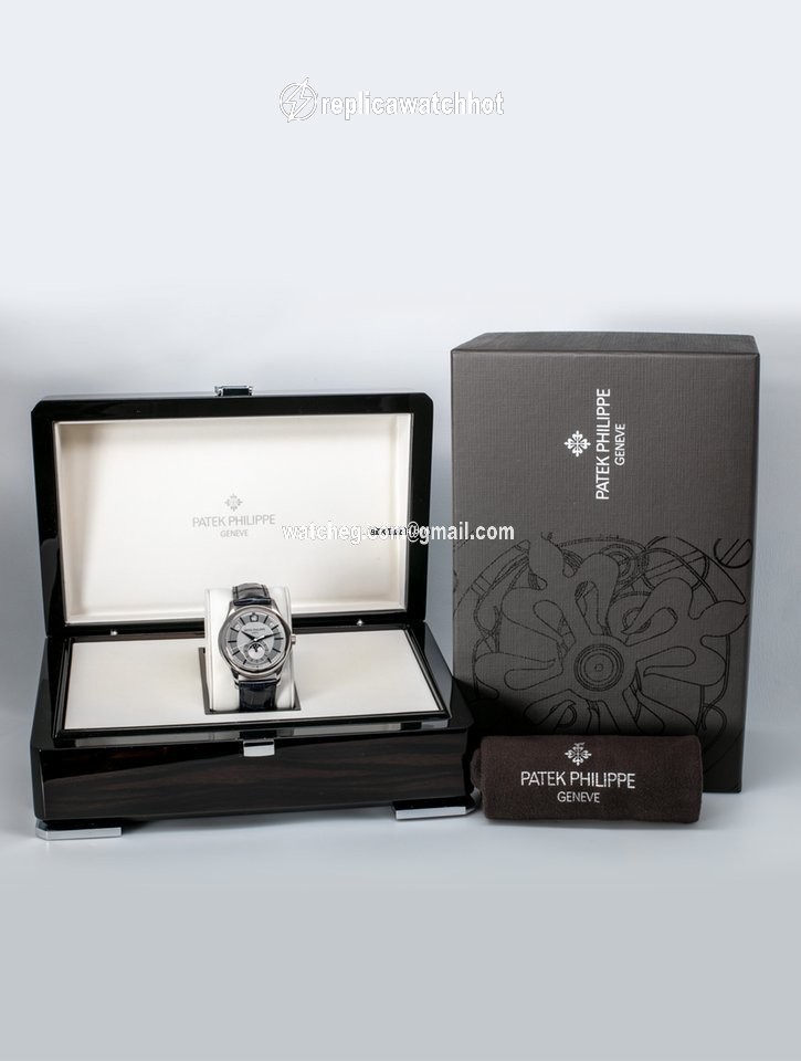 Patek Philippe Annual Calendar Mens watch Unisex Automatic White gold 5205G-001 2