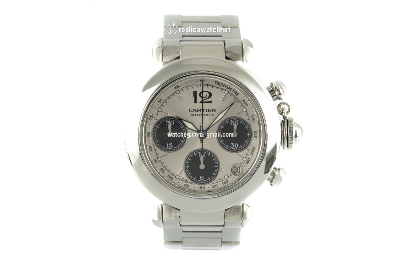 Cartier Pasha C Mens watch Unisex Automatic Steel 2412 2