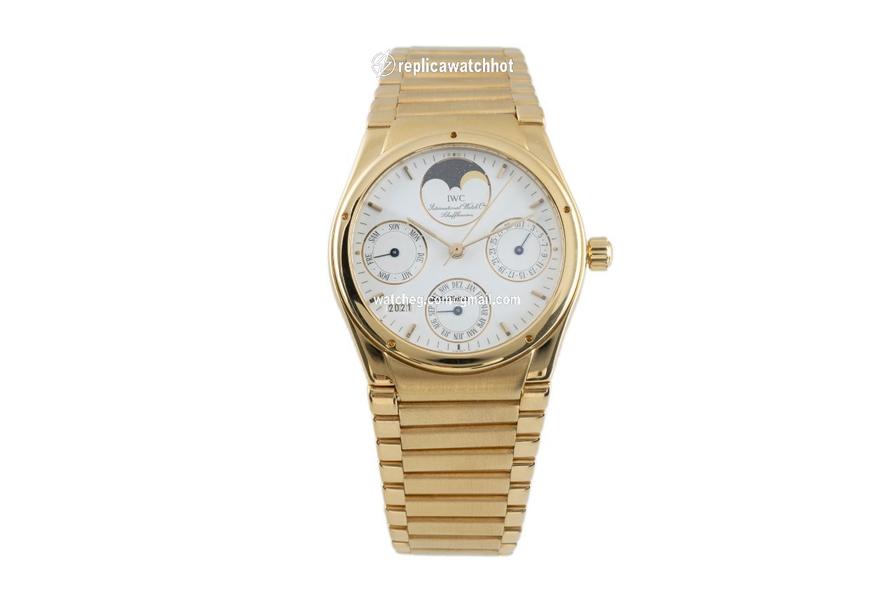 IWC Ingenieur Automatic Mens watch Unisex Automatic Yellow gold 3540-1 2