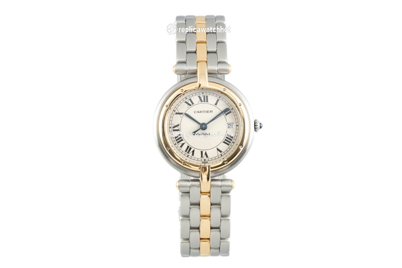 Cartier Cougar Womens watch Quartz Gold Steel 183964 2