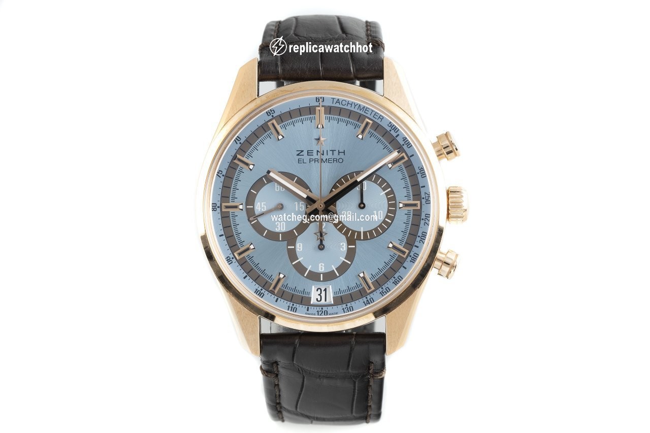 Zenith El Primero Chronograph Mens watch Unisex Automatic Red gold 18.2045.400 2