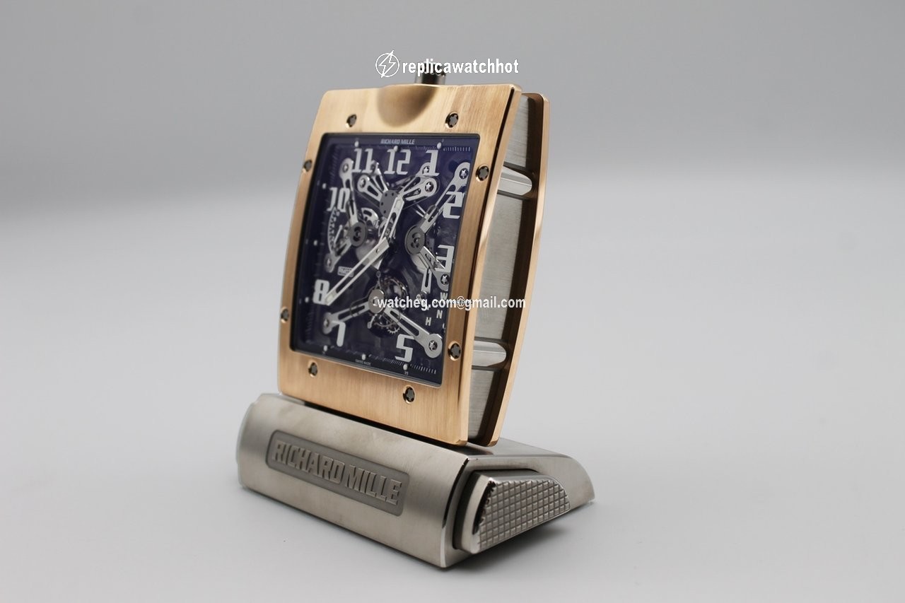 Richard Mille Mens watch Unisex Manual winding Rose gold RM 020 2