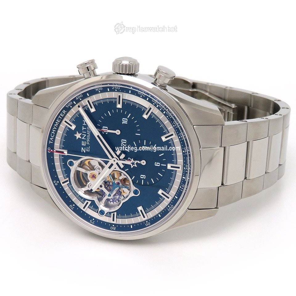 Zenith El Primero Mens watch Unisex Automatic Steel 03.20416.4061 2