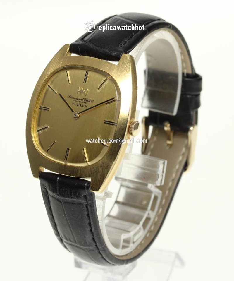 IWC Mens watch Unisex Manual winding Yellow gold 2570 2