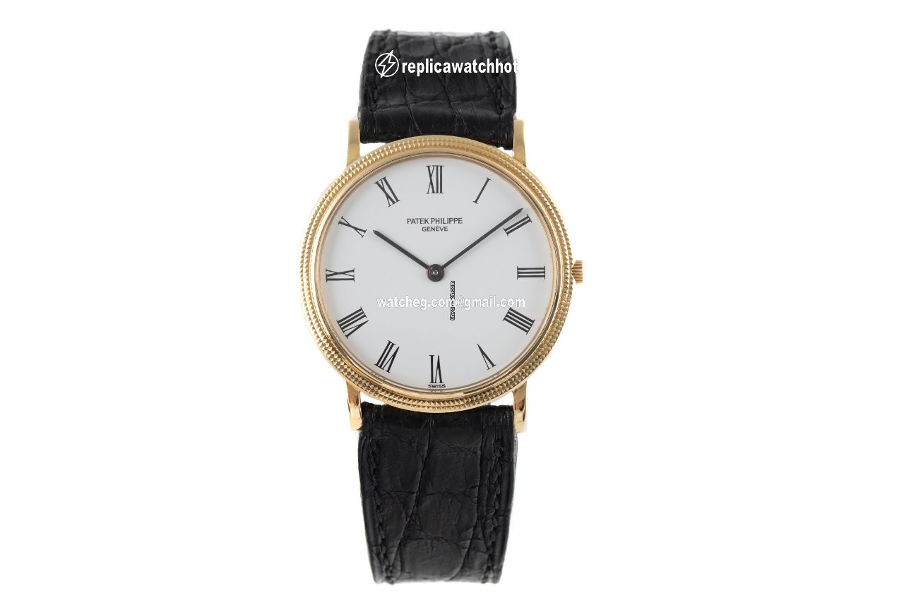 Patek Philippe Calatrava Mens watch Unisex Quartz Yellow gold 3744 2