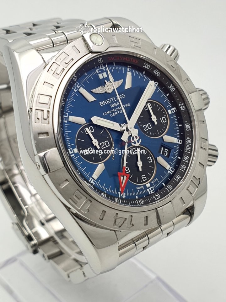 Breitling Chronomat 44 GMT Mens watch Unisex Automatic Steel AB042011 C852 2