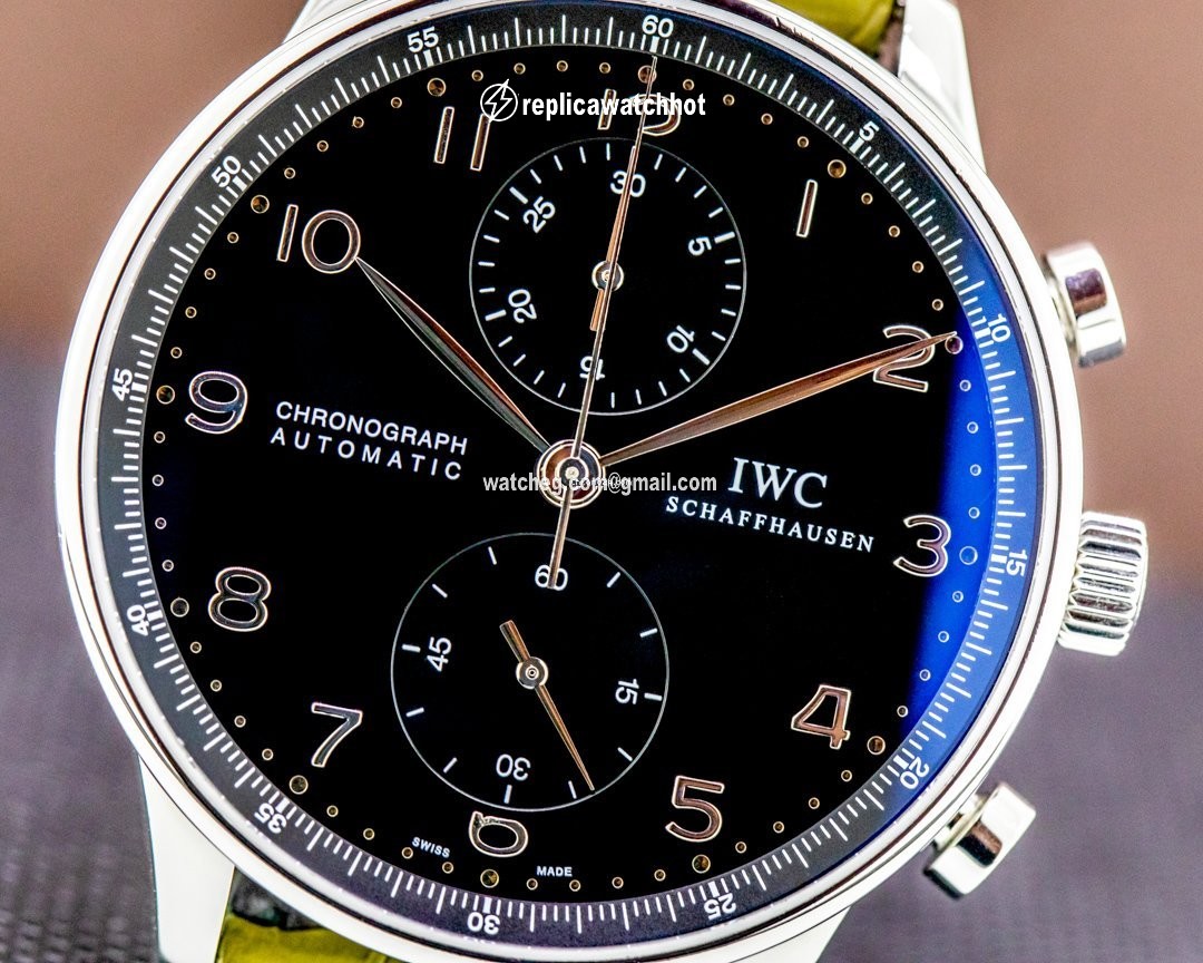 IWC Portuguese Chronograph Mens watch Unisex Automatic Steel IW371609 2