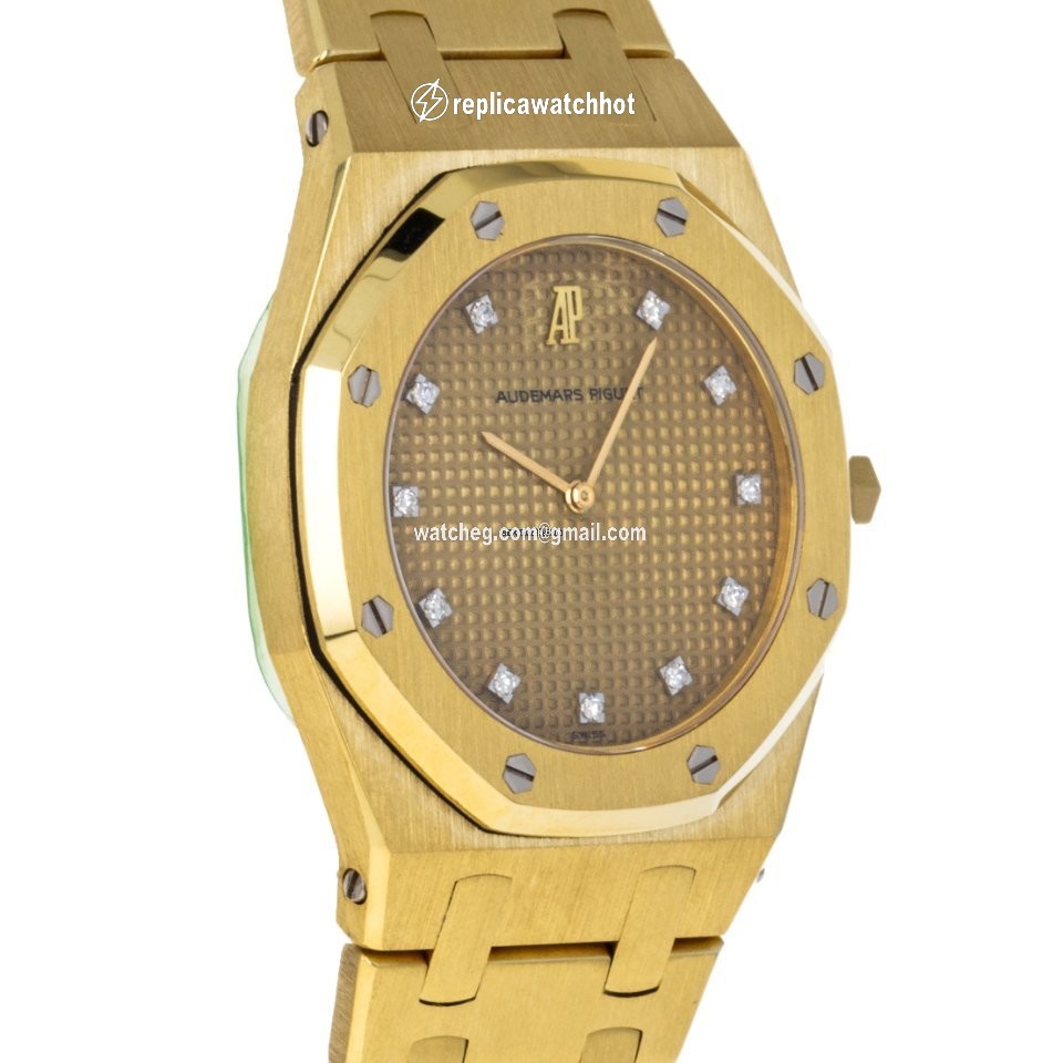 Audemars Piguet Royal Oak Womens watch Quartz Yellow gold 6008BA 2